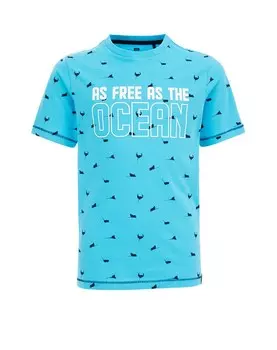 Футболка We Fashion, синий