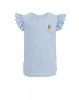 Футболка We Fashion, синий/голубой