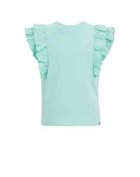 Футболка WE Fashion, светло-голубой