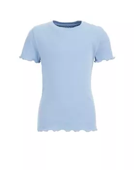 Футболка We Fashion, светло-синий