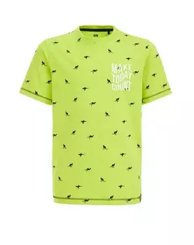 Футболка WE Fashion, светло-зеленый