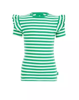 Футболка We Fashion, зеленый