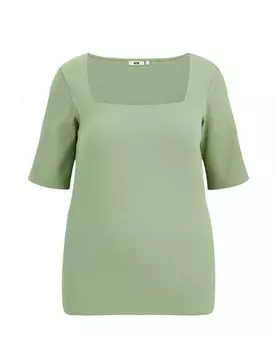 Футболка We Fashion, зеленый