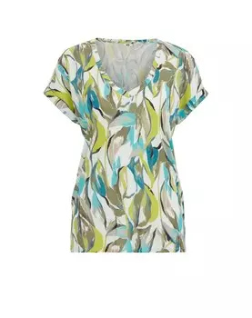 Футболка We Fashion, зеленый