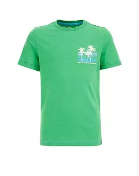 Футболка WE Fashion, зеленый