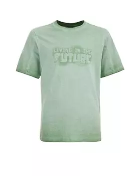 Футболка WE Fashion, зеленый/светло-зеленый