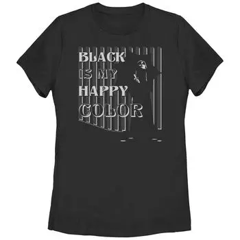 Футболка Wednesday Black Is My Happy Color для юниоров Licensed Character
