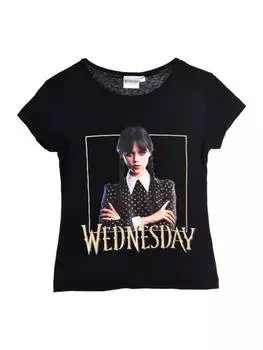 Футболка Wednesday, черный
