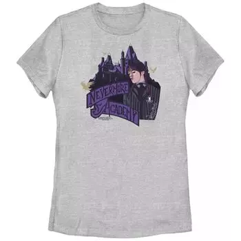 Футболка Wednesday Nevermore Academy для юниоров Licensed Character