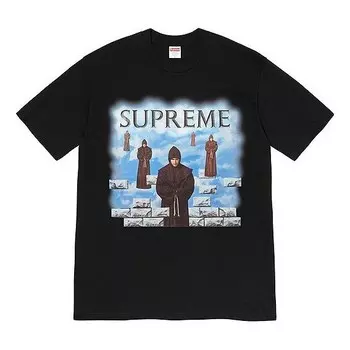 Футболка week 1 levitation printing short sleeve black Supreme, черный