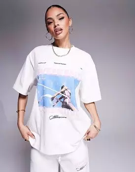 Футболка Weekend Collective с принтом бегуна