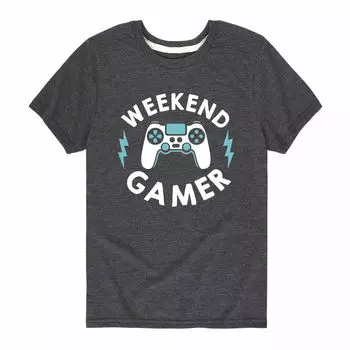 Футболка Weekend Gamer с рисунком для мальчиков 8–20 лет Licensed Character