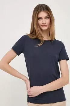 Футболка Weekend Max Mara, темно-синий