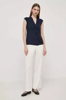 Футболка Weekend Max Mara, темно-синий