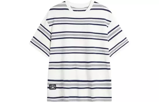 Футболка Weekend Youth унисекс молочно-белая Lining, слоновая кость