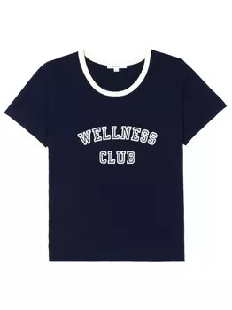 Футболка Wellness Club с принтом Sporty & Rich, синий