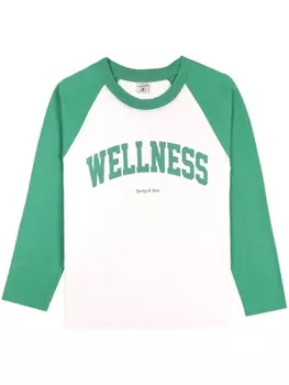 Футболка Wellness Ivy Sporty & Rich, белый