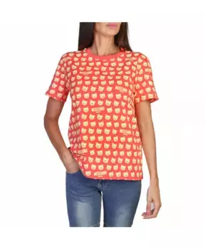 Футболка весна лето Moschino, розовый