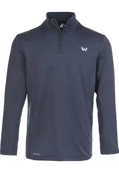 Футболка Whistler Midlayer Kalle M Waffle Midlayer, цвет 2048 Navy Blazer