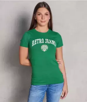Футболка White Eagle Retro Jeans, зеленый