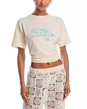 Футболка White Lotus AQUA, слоновая кость/кремовый