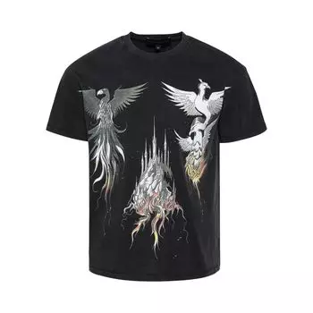 Футболка Who Decides War Nefarious Short-Sleeve Tee 'Chestnut', коричневый