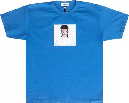 Футболка WHOLE Aladdin Sane Tee 'Teal', синий