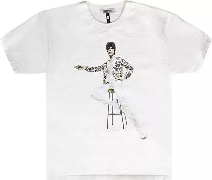 Футболка WHOLE Bowie Stool Tee 'Off White', кремовый
