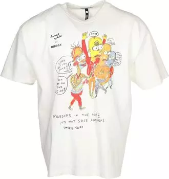 Футболка Whole Look Out It's The Police T-Shirt, цвет Off-White