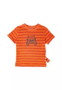 Футболка Wild Adventure, детская Sigikid, оранжевый