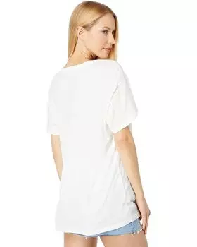 Футболка Wildfox Trippin Manchester Tee, цвет Vanilla