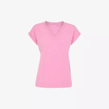 Футболка Willa из джерси из органического хлопка Whistles, розовый