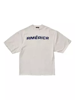 Футболка Willy Chavarria America Northsider, белый