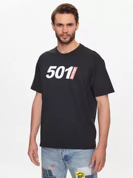 Футболка винтажного кроя Levi's, черный