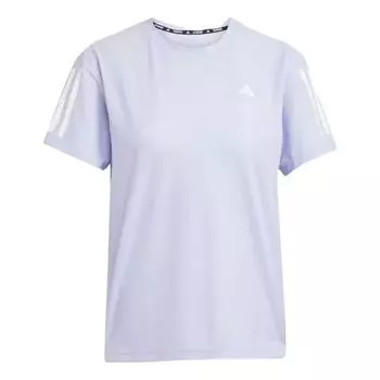 Футболка (WMNS) adidas Own The Run T-Shirt 'Violet Tone', фиолетовый