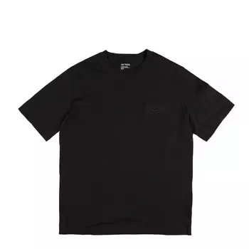 Футболка wmns kragg cotton little bird crew t-shirt Arcteryx, черный