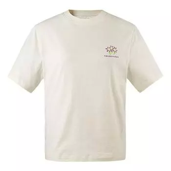 Футболка (WMNS) THE NORTH FACE Printed T-shirt 'Beige', бежевый