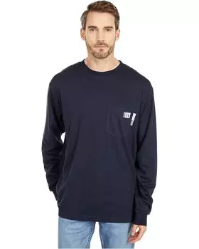 Футболка Wolverine FR (Flame Resistant) Graphic, темно-синий