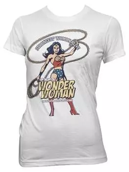 Футболка WONDER WOMAN, белый
