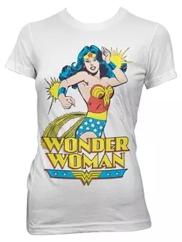 Футболка WONDER WOMAN, белый