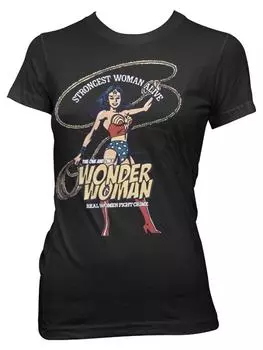 Футболка WONDER WOMAN, черный