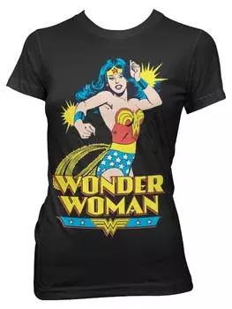 Футболка WONDER WOMAN, черный