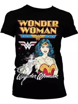 Футболка WONDER WOMAN, черный