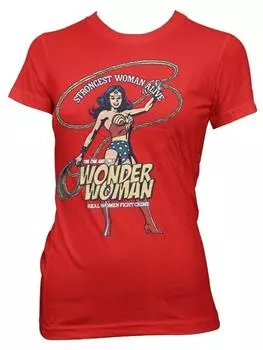 Футболка WONDER WOMAN, красный