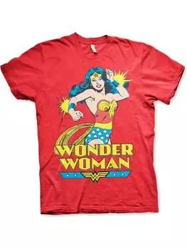 Футболка WONDER WOMAN, красный