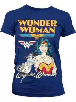 Футболка WONDER WOMAN, синий