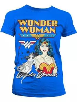 Футболка WONDER WOMAN, синий