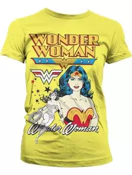 Футболка WONDER WOMAN, желтый