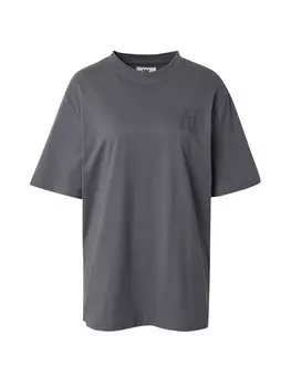 Футболка WOOD WOOD Shirt Asa Not To Be Trusted, цвет grey/dark grey