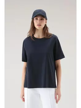 Футболка Woolrich Logo, темно-синий